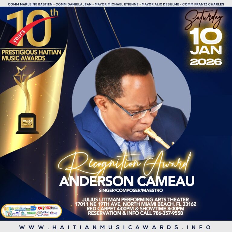 BIOGRAPHY OF ANDERSON CAMEAU